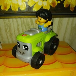 *3/$15 sale* Fisher Price Tractor Toy Little People Figure Doll Farm Toy